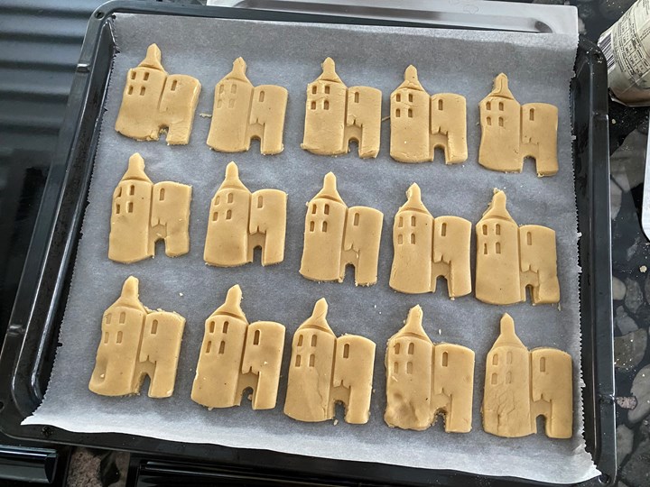 Dromkoekjes bakken
