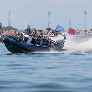Speedboot Ijselmeer