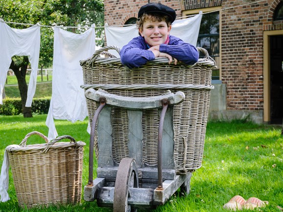 Stoomwasserij in het Zuiderzeemuseum