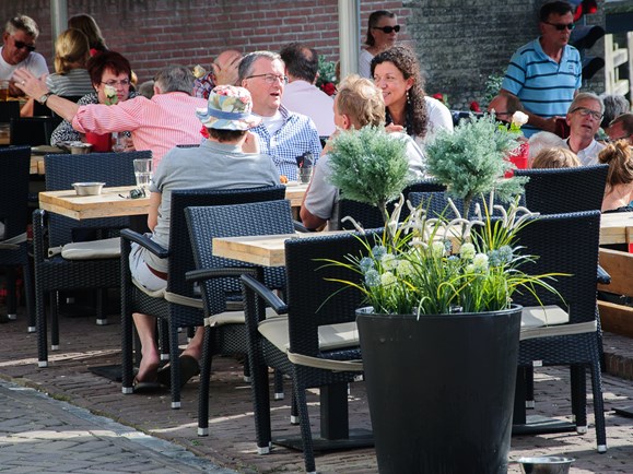 Terras in Enkhuizen