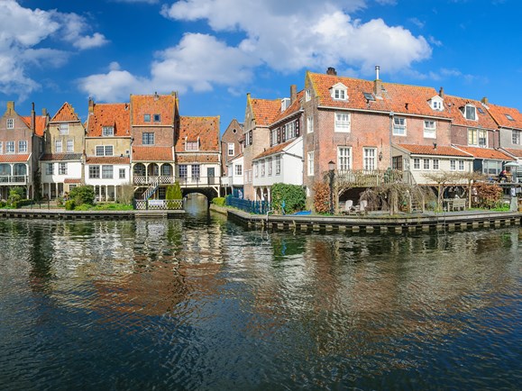 Enkhuizen vanaf het water