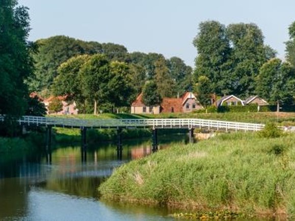 Uitzicht vanaf de vest