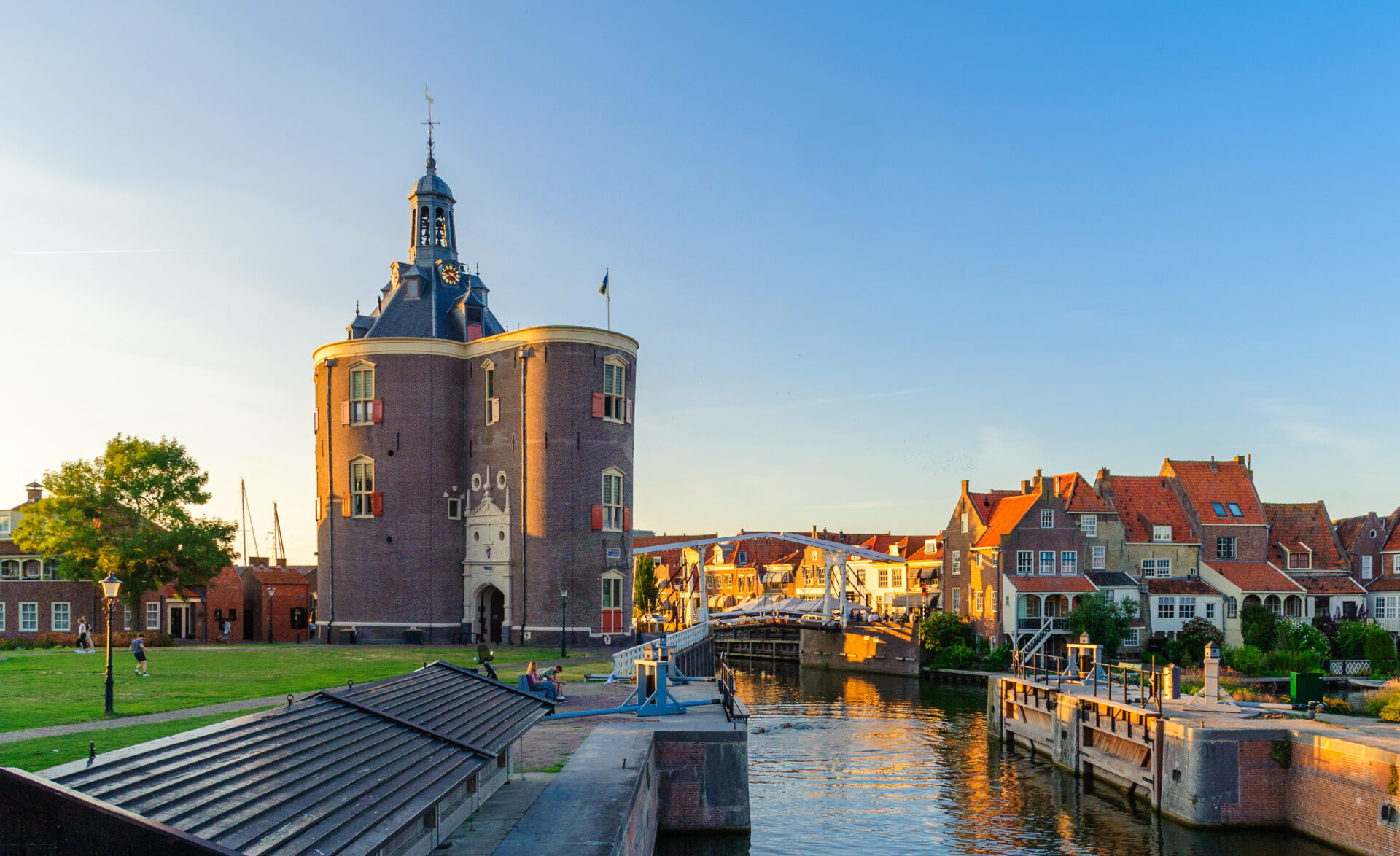 Uitzicht op Drommedaris