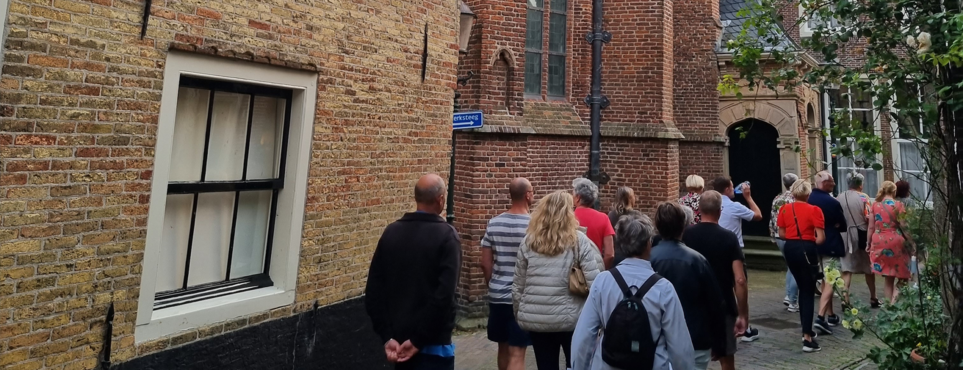 Stadwandeling door de Zuiderkerksteeg