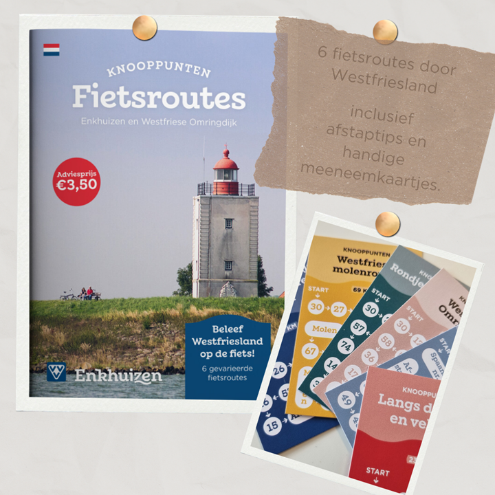 Fietsrouteboekje Enkhuizen en Westfriese Omringdijk