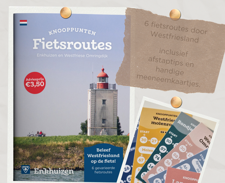 Fietsrouteboekje Enkhuizen en Westfriese Omringdijk